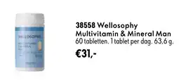 Oriflame 38558 Wellosophy Multivitamin & Mineral Man aanbieding