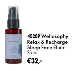 Oriflame Wellosofhy Relax & Recharge Sleep Face Elixir aanbieding