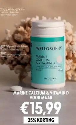 Oriflame 45309 Wellosophy Marine Calcium & Vitamin D aanbieding