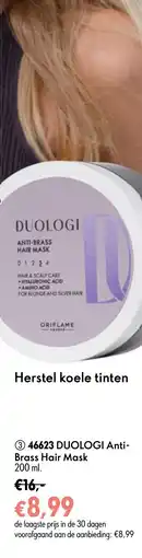 Oriflame Duologi Anti-Brass Hair Mask aanbieding