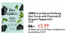 Oriflame 43253 Love Nature Purifying Hair Scrub with Charcoal & Organic Peppermint aanbieding