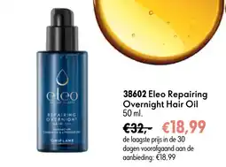 Oriflame 38602 Eleo Repairing Overnight Hair Oil aanbieding