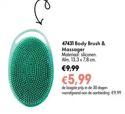 Oriflame 47431 Body Brush & Massager aanbieding