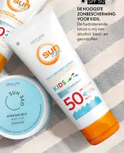Oriflame Sun Zone Face & Body Lotion Kids SPF 50 High aanbieding