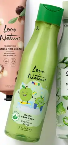Oriflame 40775 Love Nature Kids Hair & Body Wash Cheerful Apple aanbieding
