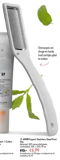 Oriflame 47429 Expert Stainless Steel Foot File aanbieding