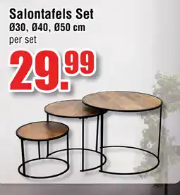 Ter Huurne Holland Markt Salontafels Set aanbieding