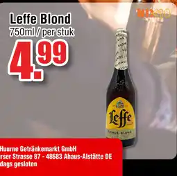 Ter Huurne Holland Markt Leffe Blond aanbieding