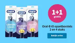 Plein.nl Oral-B iO opzetborstels aanbieding