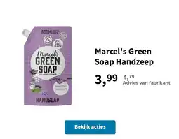 Plein.nl Marcel's Green Soap Handzeep aanbieding