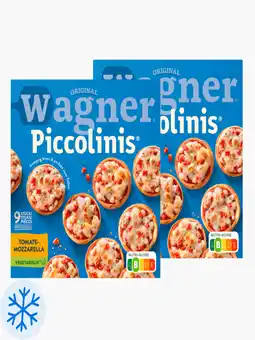 Flink Wagner Piccolini Tomaat Mozzarella 9st 2x aanbieding