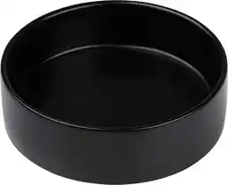 Intratuin District 70 voerbak kat Dusk zwart D 12 H 3,7 cm aanbieding