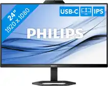 Bol.com Philips 24E1N5300HE - Full HD Webcam Monitor - USB-C 65w - 24 inch aanbieding
