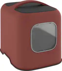 Intratuin Rotho kattenbak Biala rood 51 x 39 x 44 cm aanbieding