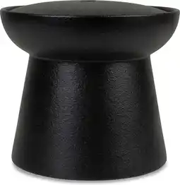 Intratuin District 70 drinkfontein kat Wabi Sabi zwart D 20 H 17,3 cm aanbieding