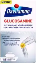 Bol.com Davitamon Glucosamine - met glucosaminesulfaat mangaan en Vitamine C - Voedingssuppleme... aanbieding