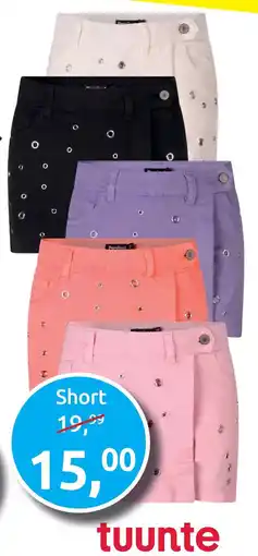 Tuunte Short aanbieding