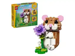 Lidl LEGO CREATOR 31376 Schattige hamster met bloem aanbieding