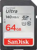 Bol.com SANDISK Ultra SDXC - 64GB - Geheugenkaart aanbieding