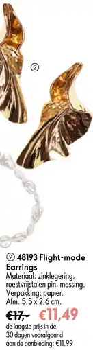 Oriflame 48193 Flight-mode Earrings aanbieding