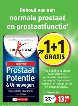Lucovitaal Lucovitaal Prostavital Prostaat Potentie & Urinewegen aanbieding
