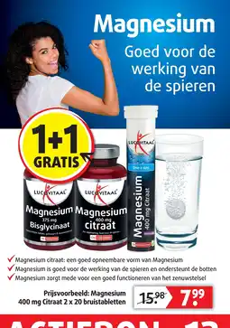 Lucovitaal Lucovitaal Magnesium aanbieding