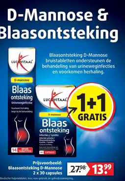 Lucovitaal Lucovitaal Blaasontsteking aanbieding