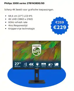 Digitotaal Philips 3000 series 27B1N3800/00 aanbieding