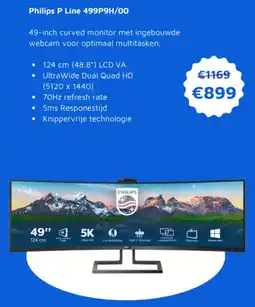 Digitotaal Philips P Line 499P9H/00 aanbieding