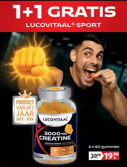 Lucovitaal Lucovitaal 3000 mg creatine aanbieding