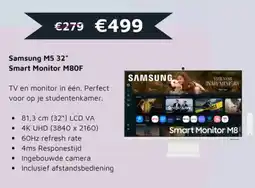 Digitotaal Samsung M5 32" Smart Monitor M80F aanbieding