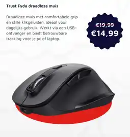 Digitotaal Trust fyda draadloze muis aanbieding