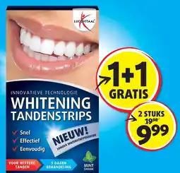 Lucovitaal Lucovitaal whitening tandenstrips aanbieding