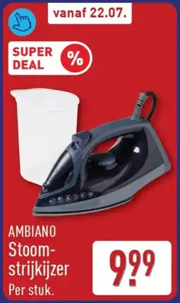 ALDI AMBIANO Stoom- strijkijzer aanbieding