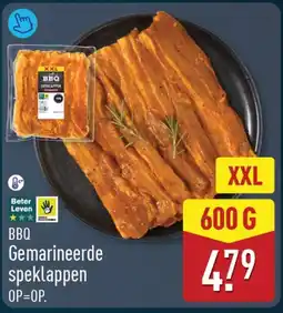 ALDI BBQ Gemarineerde speklappen aanbieding