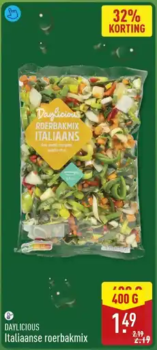ALDI DAYLICIOUS Italiaanse roerbakmix aanbieding