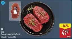 ALDI BBQ Gemarineerde biefstuk aanbieding