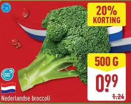 ALDI Nederlandse broccoli aanbieding