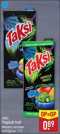 ALDI TAKSI Tropisch fruit aanbieding
