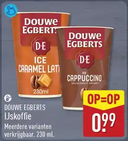 ALDI DOUWE EGBERTS IJskoffie aanbieding