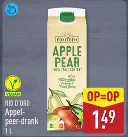 ALDI RIO D'ORO Appel- peer-drank aanbieding