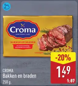 ALDI CROMA Bakken en braden aanbieding