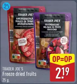 ALDI TRADER JOE'S Freeze dried fruits aanbieding