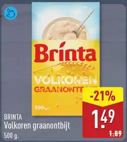 ALDI BRINTA Volkoren graanontbijt aanbieding