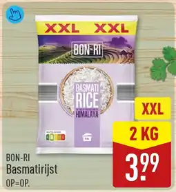 ALDI BON-RI Basmatirijst aanbieding
