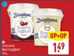 ALDI ZUIVELHOEVE Boer'n yoghurt aanbieding