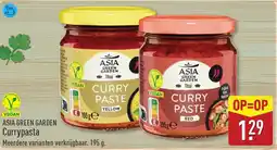 ALDI ASIA GREEN GARDEN Currypasta aanbieding