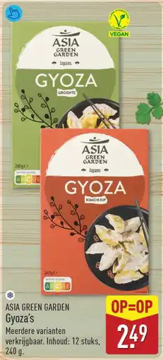 ALDI ASIA GREEN GARDEN Gyoza's aanbieding