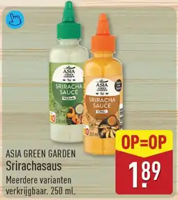 ALDI ASIA GREEN GARDEN Srirachasaus aanbieding