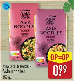ALDI ASIA GREEN GARDEN Asia noodles aanbieding